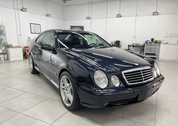 Mercedes-Benz CLK cena 61000 przebieg: 55300, rok produkcji 1999 z Pyrzyce małe 211